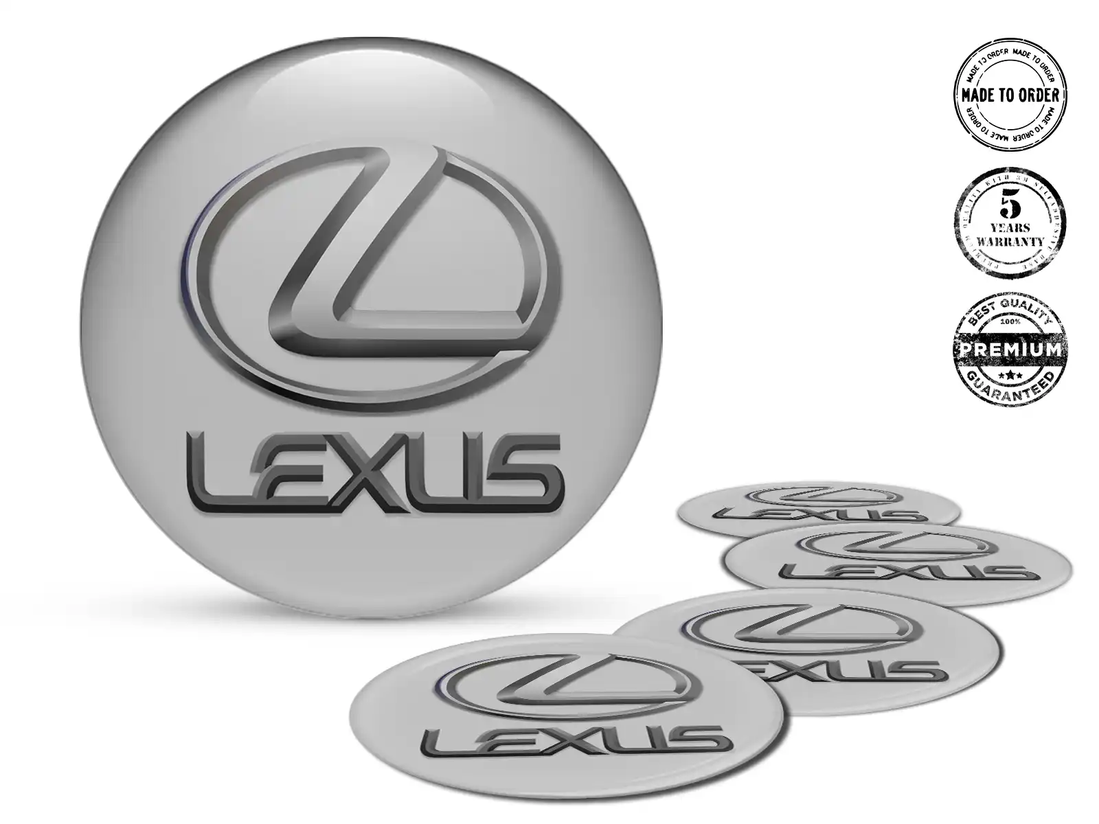 Lexus Calcomanía de Rueda Edición de Cúpula Premium